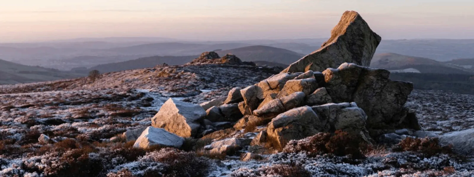 The Stiperstones ridge in Shropshire